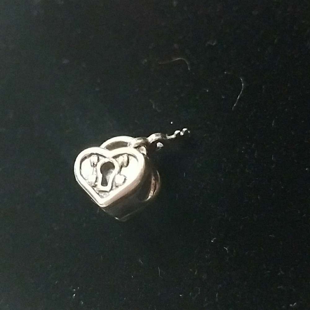 Chamilia heart lock charm